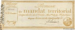250 Francs sans série FRANKREICH  1796 Ass.61a SS