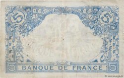 5 Francs BLEU FRANCIA  1913 F.02.17 MBC