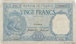20 Francs BAYARD FRANCIA  1919 F.11.04 q.MB