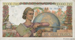 10000 Francs GÉNIE FRANÇAIS FRANCE  1952 F.50.57