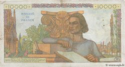 10000 Francs GÉNIE FRANÇAIS FRANKREICH  1952 F.50.57 fSS