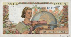 10000 Francs GÉNIE FRANÇAIS FRANCIA  1953 F.50.63 BB