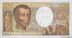 200 Francs MONTESQUIEU alphabet 101 FRANCE  1992 F.70bis.01 TTB