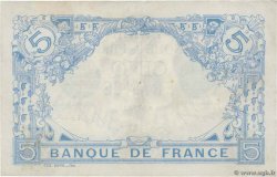 5 Francs BLEU FRANCE  1915 F.02.26 TTB+