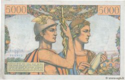 5000 Francs TERRE ET MER FRANCIA  1953 F.48.10 q.AU