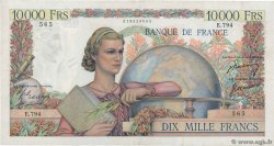 10000 Francs GÉNIE FRANÇAIS FRANCE  1950 F.50.34 TTB