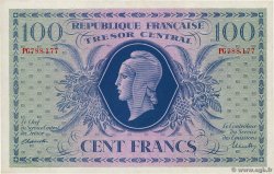 100 Francs MARIANNE FRANCIA  1943 VF.06.01a AU