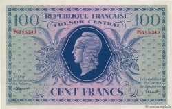 100 Francs MARIANNE FRANKREICH  1943 VF.06.01a