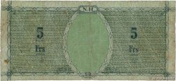 5 Francs NUOVE EBRIDI  1943 P.01 B