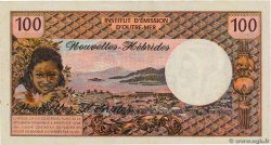 100 Francs NEUE HEBRIDEN  1972 P.18b SS