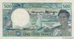 500 Francs NEW HEBRIDES  1970 P.19a