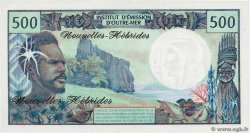 500 Francs NUOVE EBRIDI  1979 P.19b FDC