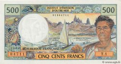 500 Francs NEW CALEDONIA  1977 P.60c XF+