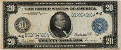 20 Dollars ESTADOS UNIDOS DE AMÉRICA Cleveland 1914 P.361b BC
