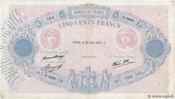 500 Francs BLEU ET ROSE modifié FRANCIA  1937 F.31.02