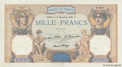 1000 Francs CÉRÈS ET MERCURE FRANCE  1932 F.37.07