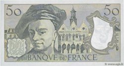50 Francs QUENTIN DE LA TOUR Petit numéro FRANCE  1988 F.67.14A50 UNC-