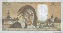 500 Francs PASCAL Petit numéro FRANCIA  1988 F.71.38 q.FDC