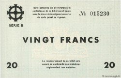 20 Francs FRANCE regionalism and various Mulhouse 1940 BU.51.02 UNC