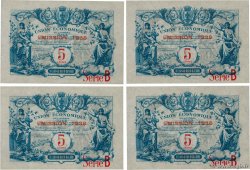 5 Francs Lot FRANCE Regionalismus und verschiedenen Nice 1938 