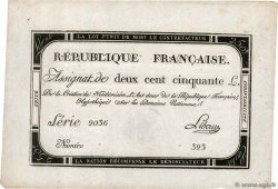 250 Livres FRANCIA  1793 Ass.45a