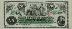 20 Dollars UNITED STATES OF AMERICA Columbia 1872 PS.3324 UNC-