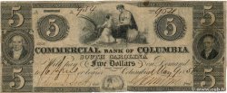 5 Dollars UNITED STATES OF AMERICA Columbia 1856  F-