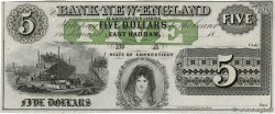 5 Dollars Non émis VEREINIGTE STAATEN VON AMERIKA East Haddam 1860  fST+