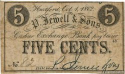 5 Cents VEREINIGTE STAATEN VON AMERIKA Hartford 1862  S