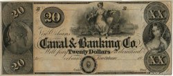 20 Dollars Non émis VEREINIGTE STAATEN VON AMERIKA New Orleans 1850  fST+