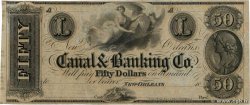 50 Dollars Non émis UNITED STATES OF AMERICA New Orleans 1850  UNC-