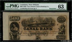 500 Dollars Non émis UNITED STATES OF AMERICA New Orleans 1850  AU+