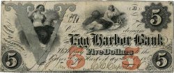 5 Dollars VEREINIGTE STAATEN VON AMERIKA Egg Harbor 1862 