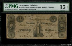 3 Dollars ESTADOS UNIDOS DE AMÉRICA Hoboken 1837  BC