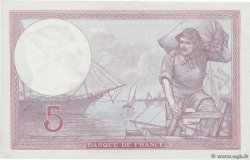 5 Francs FEMME CASQUÉE modifié FRANCE  1940 F.04.16 SUP+