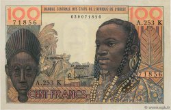 100 Francs WEST AFRIKANISCHE STAATEN  1965 P.701Kf VZ+