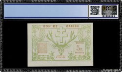 5 Francs NOUVELLE CALÉDONIE  1943 P.58 q.FDC