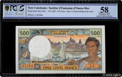 500 Francs NEW CALEDONIA  1983 P.60d AU+