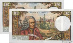 10 Francs VOLTAIRE Consécutifs FRANCE  1965 F.62.13 UNC-