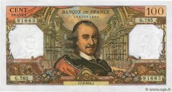 100 Francs CORNEILLE FRANCE  1974 F.65.45 UNC-