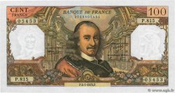 100 Francs CORNEILLE FRANCE  1974 F.65.46 UNC-