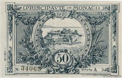 50 Centimes  MONACO  1920 P.03a pr.NEUF