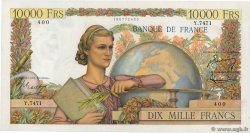 10000 Francs GÉNIE FRANÇAIS FRANCE  1954 F.50.72 pr.SPL