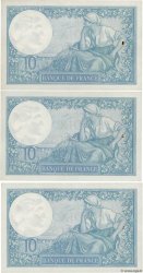10 Francs MINERVE Consécutifs FRANCE  1932 F.06.16 SUP