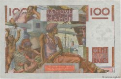 100 Francs JEUNE PAYSAN filigrane inversé FRANCIA  1954 F.28bis.05 MBC+