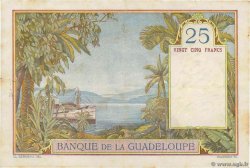 25 Francs GUADELOUPE  1934 P.14 MBC