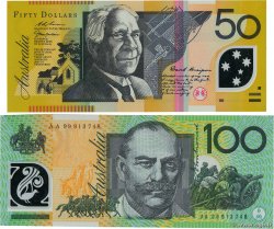 50 et 100 Dollars AUSTRALIE  1998 P.54b et 55b NEUF