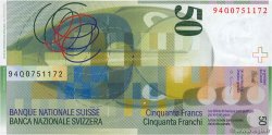 50 Francs SUISSE  1994 P.70a q.FDC