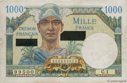 1000 Francs SUEZ FRANCIA  1956 VF.43.01 MBC
