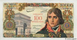 100 NF sur 10000 Francs BONAPARTE FRANCE  1958 F.55.01